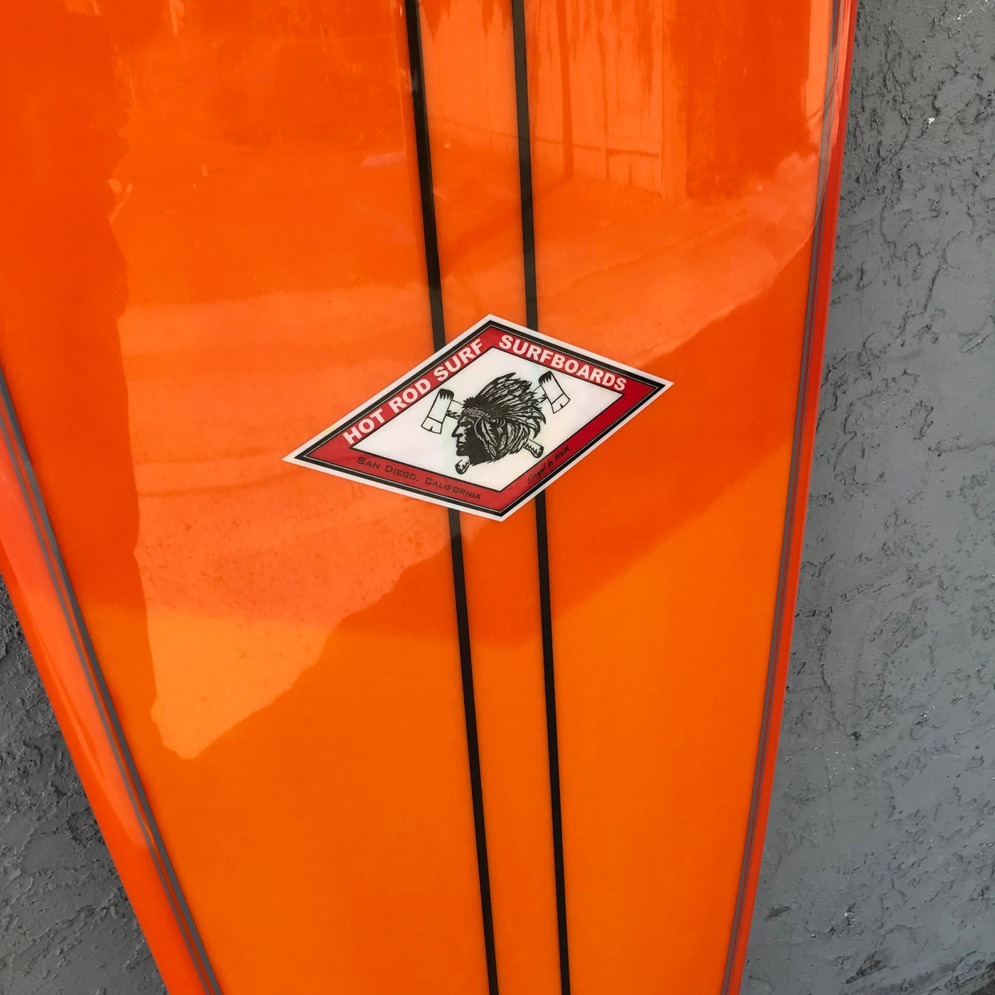 サーフィン・ボディボード S-WINGS MIDKEEL470/ORANGE FUTURES